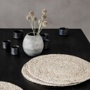 House Doctor - Circle bordbrikke 38 cm 4 stk natur