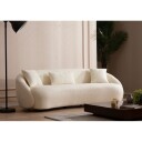 Scone 3 seters sofa   Kremhvit