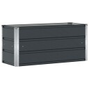 vidaXL Plantekassed Antrasitt 100 x 40 x 45 cm Stål