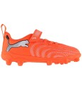 PUMA Future 9 Play V Fg/Ag Rb Jr   Coral   34
