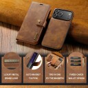 DG Ming avtakbar lommebok (iPhone 17 Pro) Svart