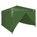 vidaXL Pop-up markise telt grønn 300 x 300 cm stoff