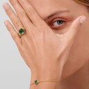 Julie Sandlau Prime Ring 22 kt. Sølv RI248GDMLROCRCZ52-52 (ring) - Dame