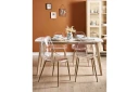 Matsalsstol Beliani Takilma set om 4 Transparent -