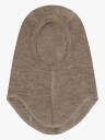 Huttelihut Balaklava Merinoull Ribbet Savannah Melange 44