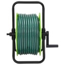  Frittstående slangetrommel grønn med slangefester 0,5" 20 m PVC