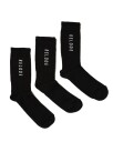 Relode Training Socks 3-pack Black - 35-38