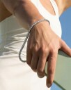 Ideal Of Sweden Tennis Sparkle håndleddsrem til telefon Sølv