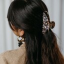 ByBarb Hair claw Diana  Grey