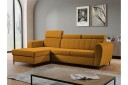 Hoffman Sofa med Sjeselong 3 seter   Oransje
