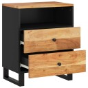  Nattbord 50x33x62 cm heltre akasie og konstruert tre 8720845578848