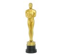 Oscar Inspirert Gullfarget Pokal 34 cm
