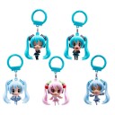 Hatsune Miku Nøkkelring – Samlefigur 8 cm – Mystery Hanger
