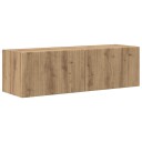  TV Veggskap Kunstnerisk Eik 60 x 31 x 29.5 cm Konstruert tre