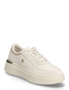 Tommy Hilfiger Th Satin Platform Sneaker - Cream - 39