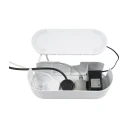 D-Line Cable Tidy Unit kabelskjuler, liten str. (hvit)