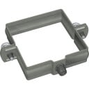 100 mm rørholder Rheinzink® fast. prepatinert skifergrå