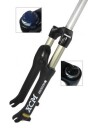 SR Suntour XCM JR AIR SL HLO forgaffel 20"80 MM Vandring Post Mount
