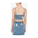 Moschino Dame Topper Blå L
