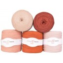 Infinity Hearts Dahlia Stoffgarn 06 Brune Nyanser  1 stk