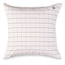 Lexington Checked Cotton Poplin Putevar Hvit / Beige / Marineblå 50x90 cm