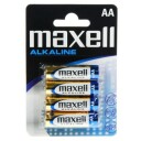Maxell Alkalisk AA Batterier 4 pk - Engangsbatteri 1,5 V