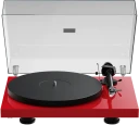 Pro-Ject Debut EVO 2 - Rød piano Platespiller med Pick it EVO MM pickup