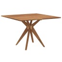  Hagebord firkantet 110x110x75 cm heltre akasie 367837