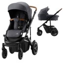 Britax Römer Barnevogn Komplett Smile III Midnight Grey Inkl. Bagdel