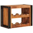 vidaXL Vinhylle Brun 100 x 45 x 33 cm Solid akasietre