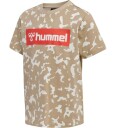 Hummel T skjorte hmlCarter Beige Camo 6 år 116 T skjorte
