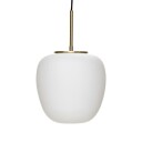Hübsch - Muse Pendel Ø25 Opal/Brass