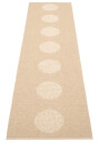 Pappelina VERA 2.0 matte beige metallic 70x360 cm