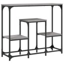  Konsollbord grå sonoma 89,5x28x76 cm konstruert tre 8721012123830