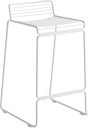 Hay - Hee Bar Stool Low White Barstoler Welling Hvit Metall/tre
