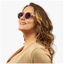 Luxreaders Trondheim Crystal White Solbriller Solbriller LUX019 Unisex Acetate