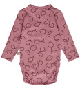 Hummel Body L/æ hmlElvira Rosa 1 år 80 Langermet Body