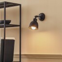 Euluna Vegglampe Emoti, 1 lyskilde, svart
