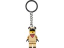 Lego Nøkkelring med fransk bulldog mann 854158
