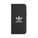 Adidas OR Booklet Dekkpose for iPhone 12 Pro Max Svart og Hvit