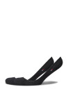Tommy Hilfiger Th Women Footie Invisible 2P - Black - 39-42
