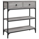  Konsollbord grå sonoma 72,5x25x75 cm konstruert tre 8720845421397