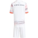 FC Bayern München 25/26 Bortesett Barn Hvit 116