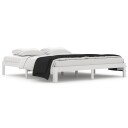 vidaXL Sengeramme hvit heltre 180x200 cm 6FT Super King