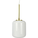 Dyberg Larsen Silvia D15 Taklampe Opal/ Messing