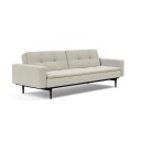 Sovesofa Dublexo med Armlener & Sort Styletto ben B 2016577