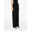 Twinset Dame Bukser Svart 2XL,