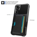 Samsung Galaxy A35 Kortholder Hybrid-deksel Svart