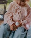 Fliink Zorro Ls Bow Blouse   Pink   122