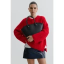 Estro Dame Vesker Svart ONE SIZE,
